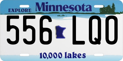 MN license plate 556LQO