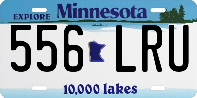 MN license plate 556LRU