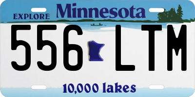 MN license plate 556LTM