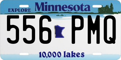 MN license plate 556PMQ