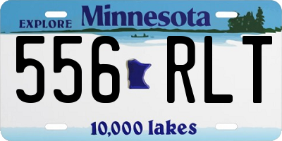 MN license plate 556RLT