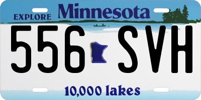 MN license plate 556SVH