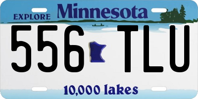 MN license plate 556TLU