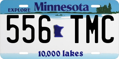 MN license plate 556TMC