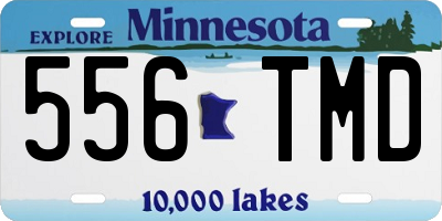 MN license plate 556TMD