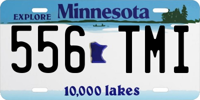 MN license plate 556TMI