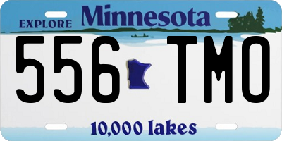 MN license plate 556TMO