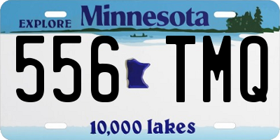 MN license plate 556TMQ
