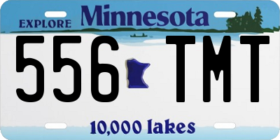 MN license plate 556TMT
