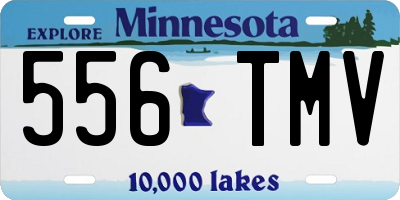 MN license plate 556TMV