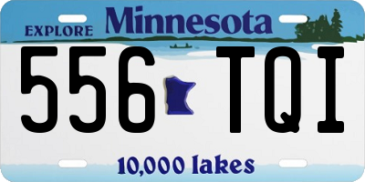 MN license plate 556TQI