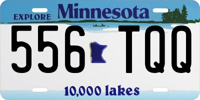 MN license plate 556TQQ