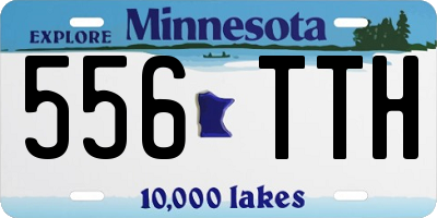 MN license plate 556TTH