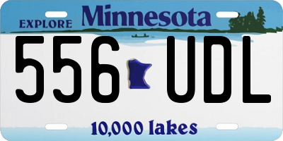 MN license plate 556UDL
