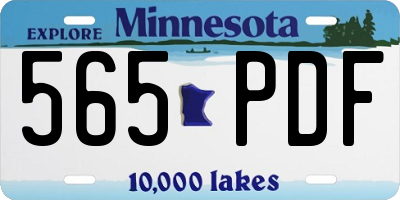 MN license plate 565PDF