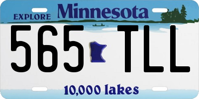 MN license plate 565TLL