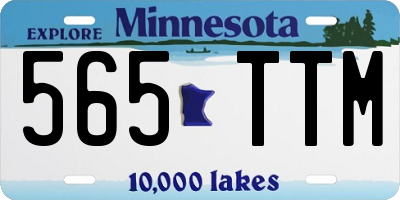 MN license plate 565TTM