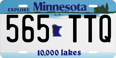 MN license plate 565TTQ