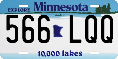MN license plate 566LQQ