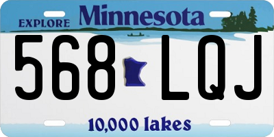 MN license plate 568LQJ