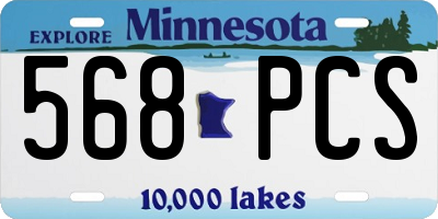 MN license plate 568PCS