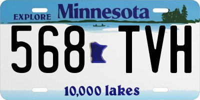 MN license plate 568TVH