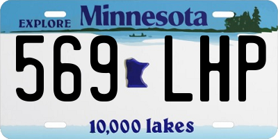 MN license plate 569LHP