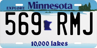 MN license plate 569RMJ