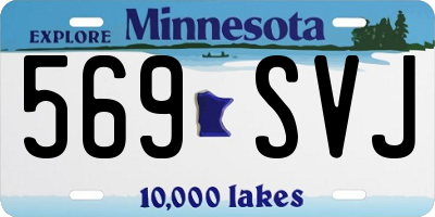 MN license plate 569SVJ