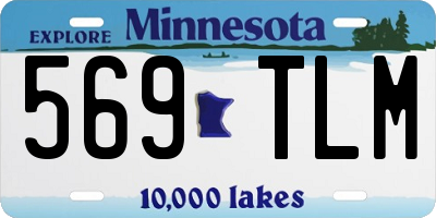 MN license plate 569TLM