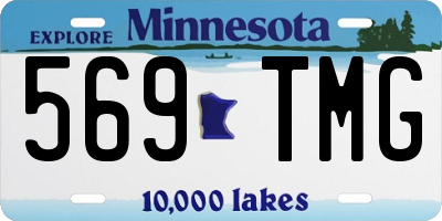 MN license plate 569TMG