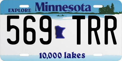 MN license plate 569TRR