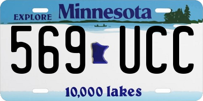 MN license plate 569UCC