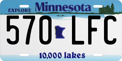 MN license plate 570LFC
