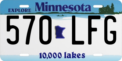 MN license plate 570LFG