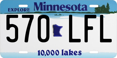 MN license plate 570LFL