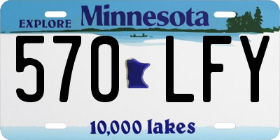 MN license plate 570LFY