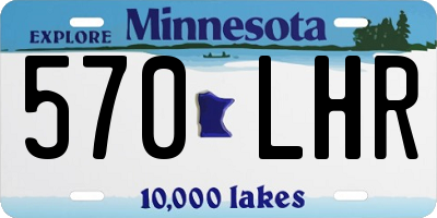 MN license plate 570LHR