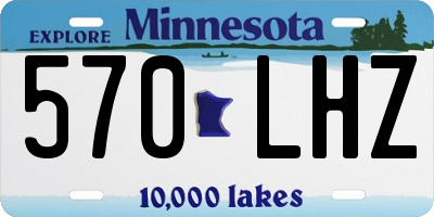 MN license plate 570LHZ