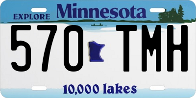 MN license plate 570TMH