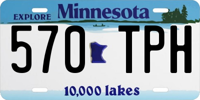 MN license plate 570TPH