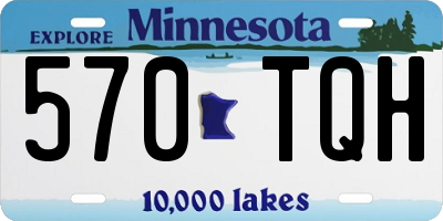 MN license plate 570TQH