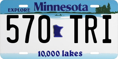 MN license plate 570TRI