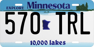 MN license plate 570TRL