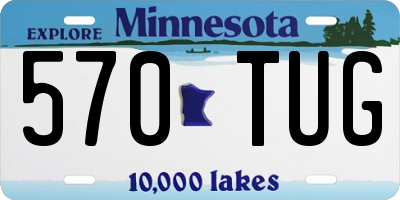 MN license plate 570TUG
