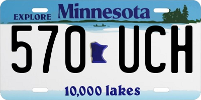 MN license plate 570UCH