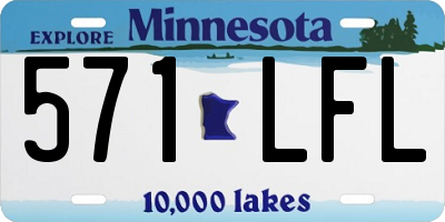 MN license plate 571LFL