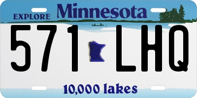MN license plate 571LHQ