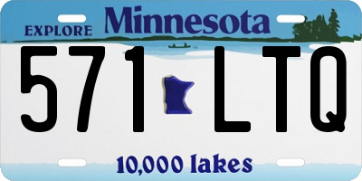 MN license plate 571LTQ
