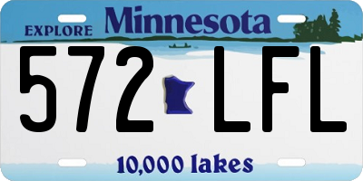 MN license plate 572LFL